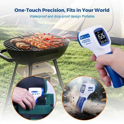 Vcooklify IR-869 High-Precision Infrared Thermometer  Non-Contact Digital Temperature Gun