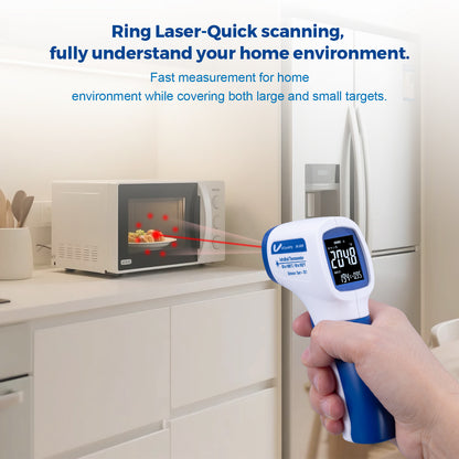 Vcooklify IR-869 High-Precision Infrared Thermometer  Non-Contact Digital Temperature Gun